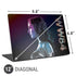 Wonder Woman 1984 (2020) Side Profile Universal Laptop 12in (9.8 x 6.8in) Skin